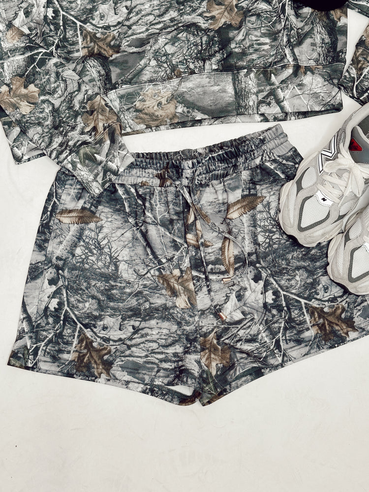 CAMO SHORTS (GREY EDITION)