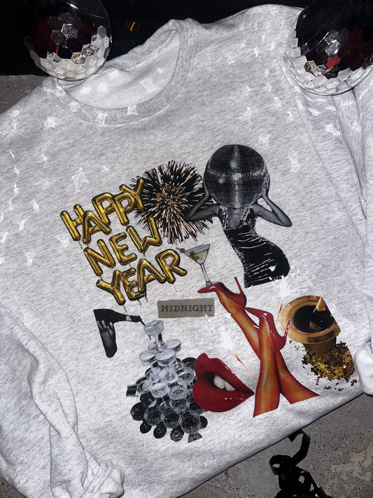 NYE Collage Sweatshirt