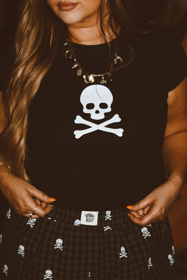 SKULL BABY TEE