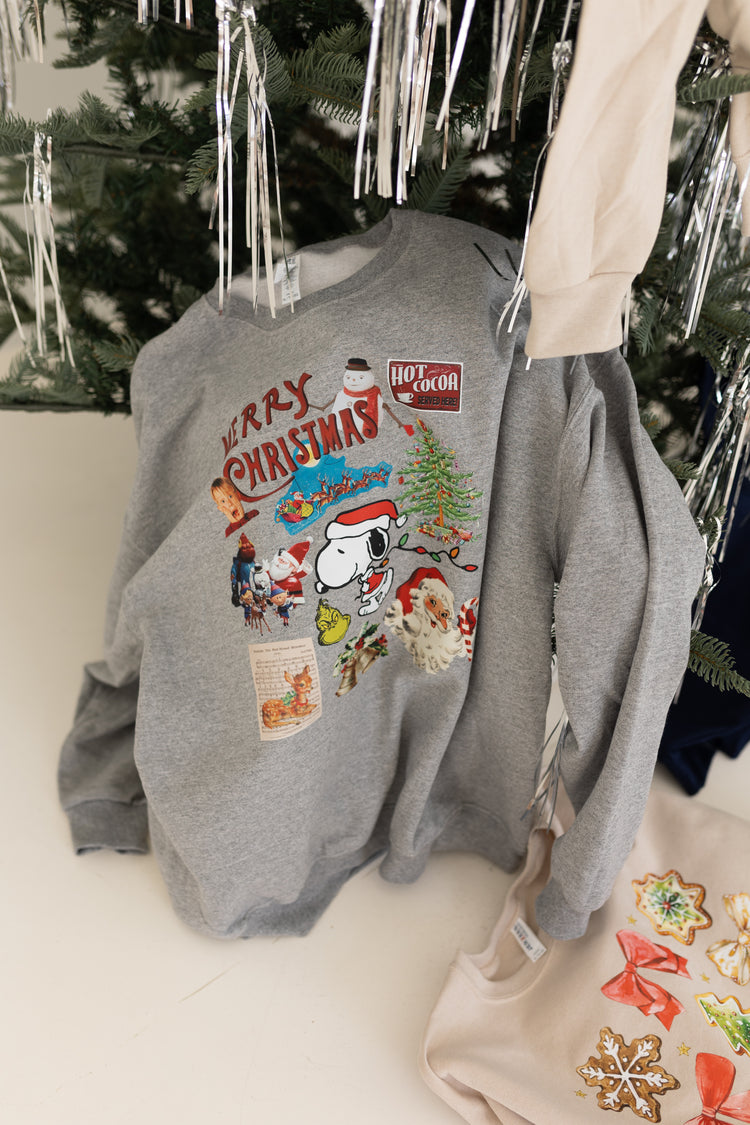 Nostalgic Xmas Crewneck Sweatshirt