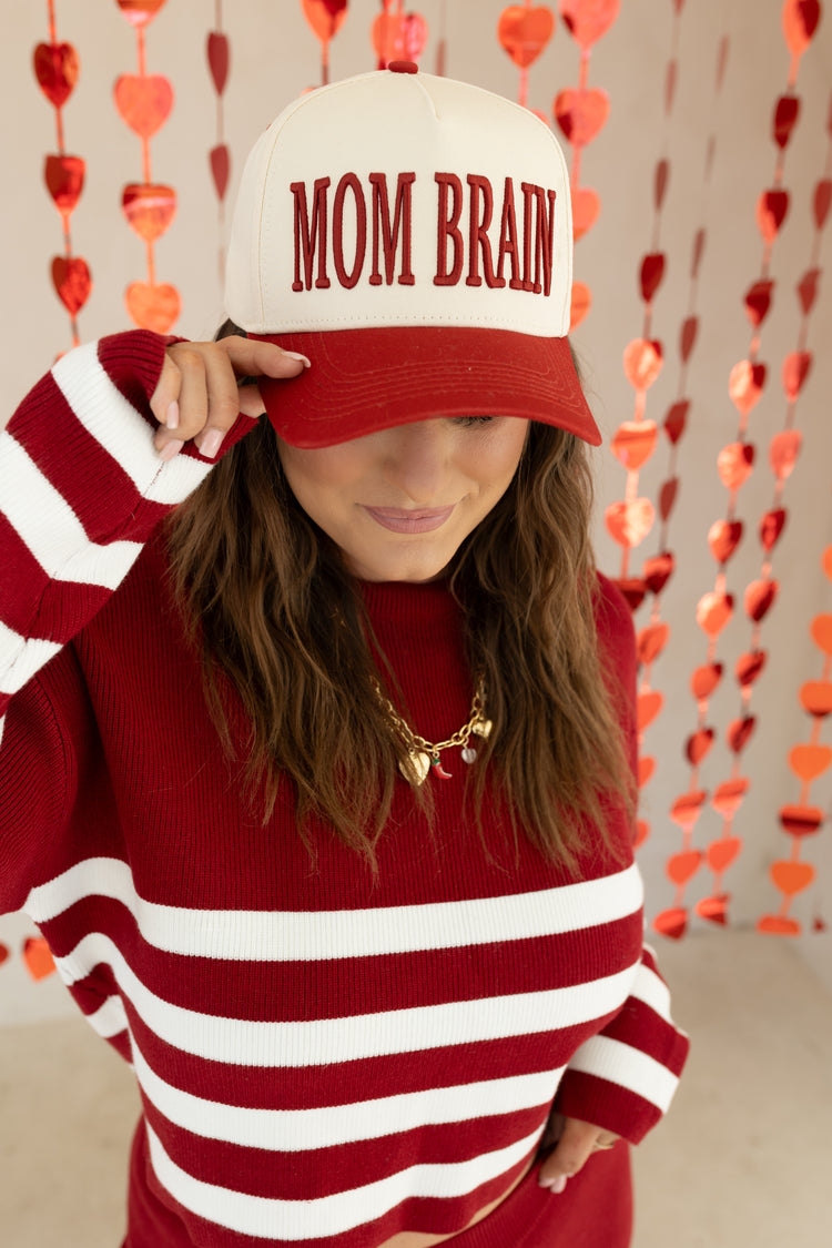 Mom brain red hat new