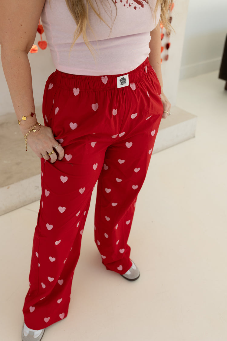 Heart Boxer Pants