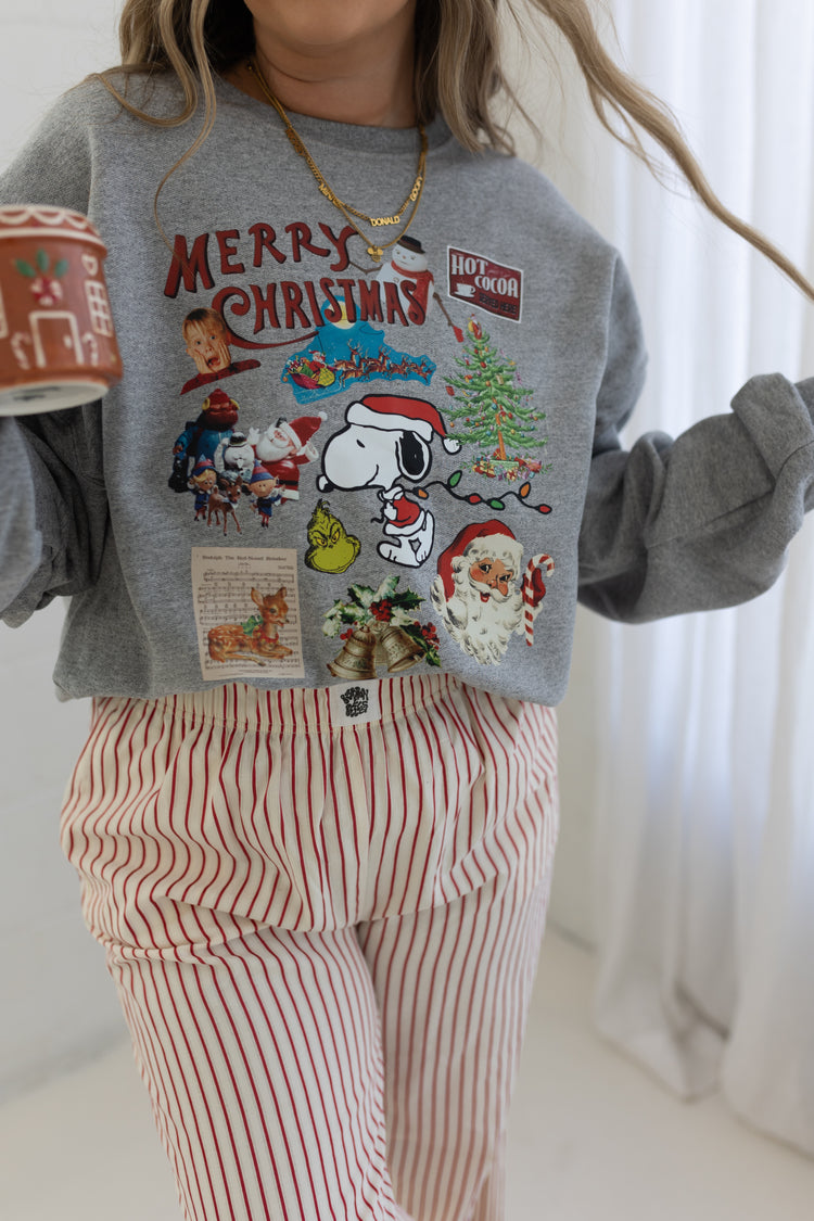 Nostalgic Xmas Crewneck Sweatshirt