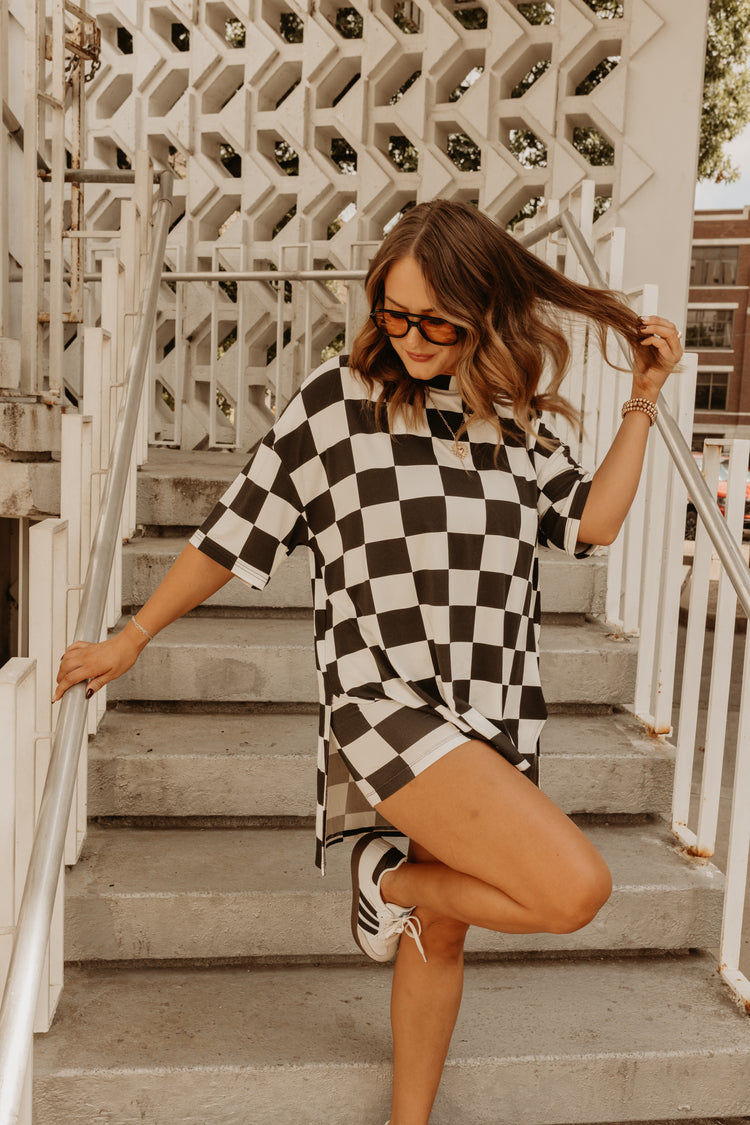 CATLYN CHECKERED SET