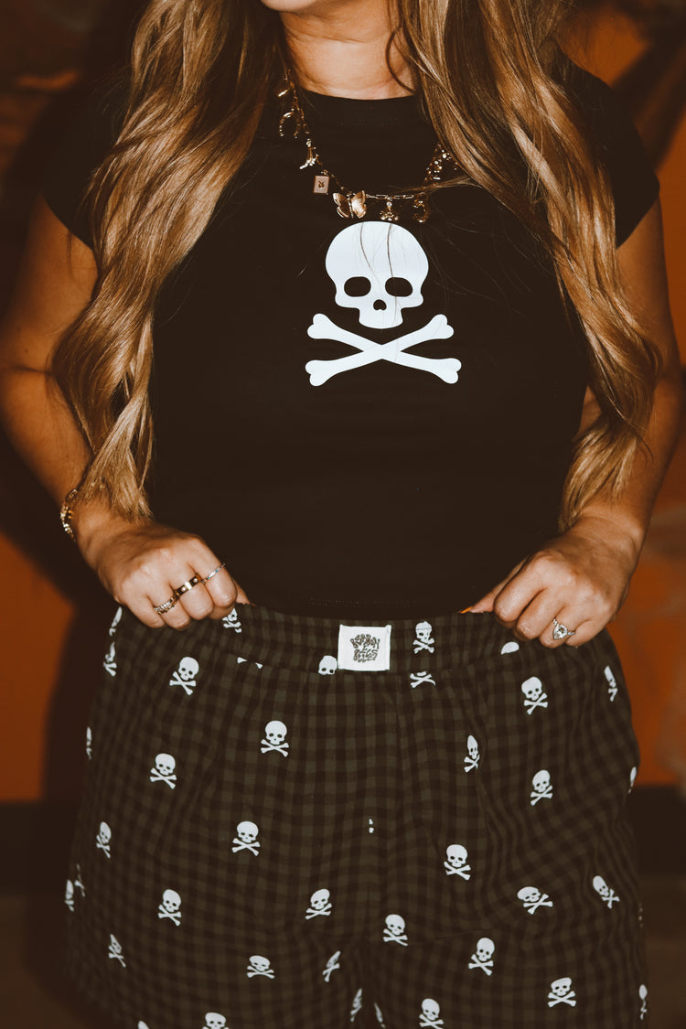 SKULL BABY TEE