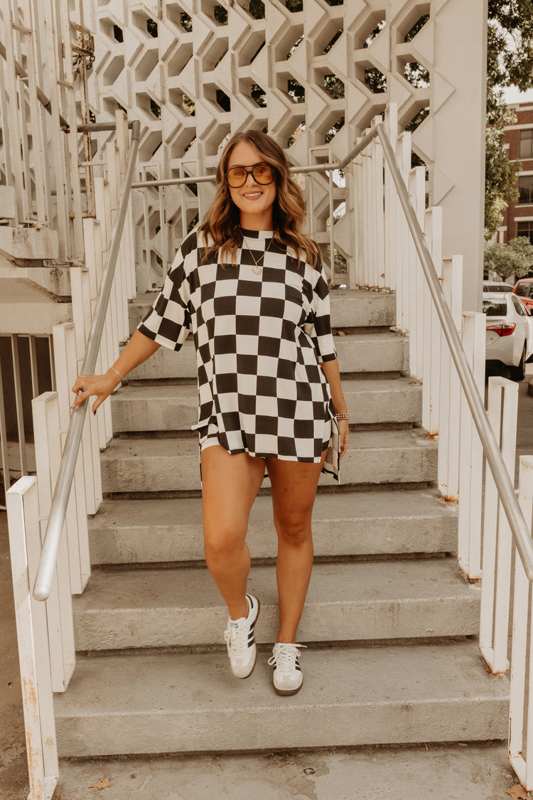 CATLYN CHECKERED SET