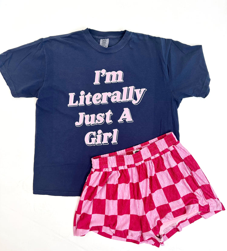 CHECKMATE SHORTS (PINK)