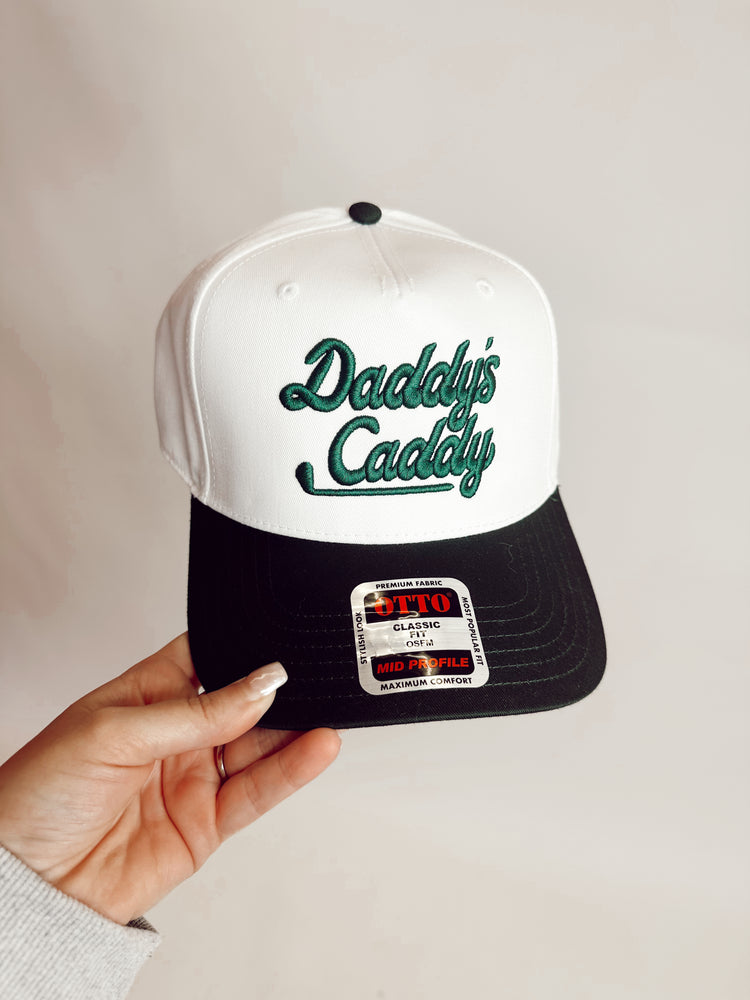 DADDYS CADDY CAP (GREEN&WHITE)